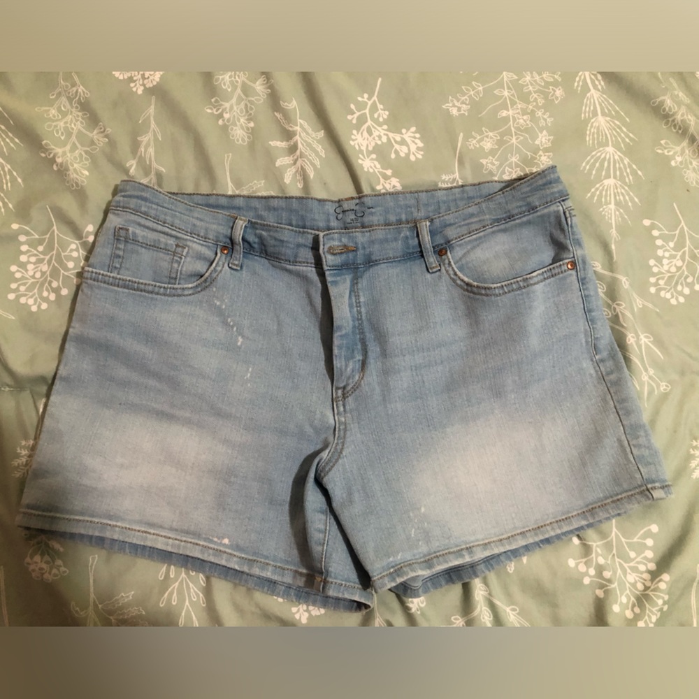 Light Wash Jessica Simpson Jean Shorts